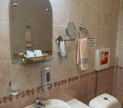 3-местный номер стандарт с 1 односпальной и 1 двуспальной кроватью (302,303) в Гармония