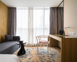 Двухместный номер Luxury двуспальная кровать в Paco Hotel Guangzhou Dongfeng Road Branch