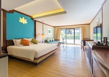 Двухместный номер Deluxe seafront двуспальная кровать в Beyond Samui