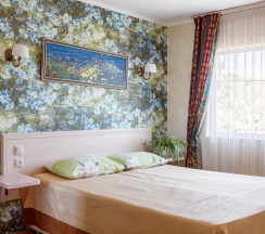 Номер студия семейный с 1 двуспальной кроватью в Villa Victoria
