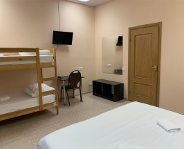 Семейный четырехместный  номер  (201, 301) в ГородОтель