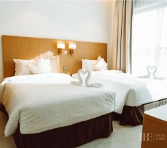 Четырёхместные апартаменты Premium с 2 комнатами в HE Hotel Apartment