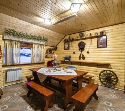Коттедж с 4 комнатами с красивым видом из окна в Эдем