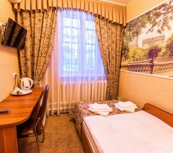 16 Одноместный номер с полутораспальной кроватью. в Аппартамент