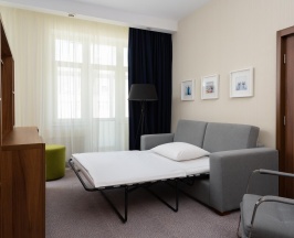 Номер студия улучшенный с видом на реку в Radisson Residences Zavidovo