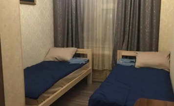 Двухместный номер Economy с видом на город (общая ванная комната) (2 отдельные кровати) в На Советской