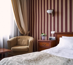 Стандарт Комфорт с односпальной кроватью в Центральный by USTA Hotels