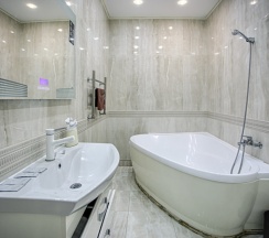 Двухместный номер 32 Deluxe с балконом и с видом на море 2 отдельные кровати в Exclusive Hotel&Apartments