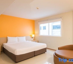 Одноместный номер Deluxe двуспальная кровать в Отель Grand Alpine