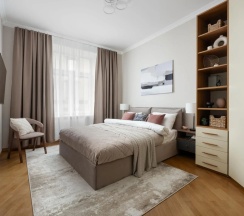 Двухместные апартаменты с 3 комнатами (двуспальная кровать) в GM Apartments