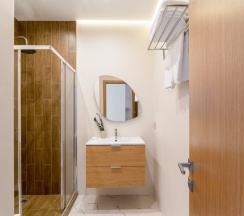 Двухместный номер с частичным видом на море в Kinney hotel sea view