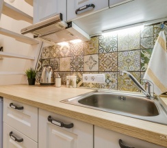 Двухуровневая студия двухместная без окна в Sokroma Фонтанный дом