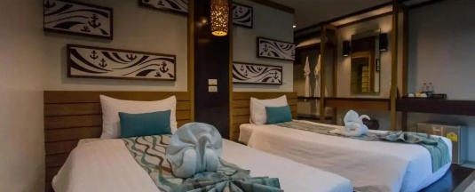Двухместный номер Superior с видом на сад (2 отдельные кровати) в Chaokoh Phi Phi Hotel & Resort