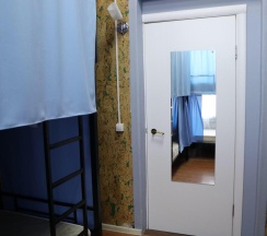 Кровать в общем мужском номере с 5-двухъярусными кроватями 20м² в Отель на Тимирязевской