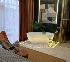 Двухместный люкс Superior (двуспальная кровать) в Crystal park hotel&SPA