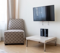 Двухкомнатные апартаменты с одной спальней (6-12 этаж) в Real Apartments Sochi