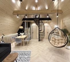 Семейный номер Superior с 2 комнатами в Live Glamp