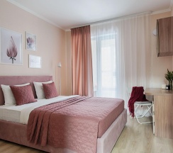 2-комнатные апартаменты улучшенные в Satin Home Apart на улице Грибалёвой