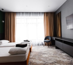 Двухместный номер Делюкс с 2 кроватями в Dombay winter hall
