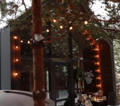 Стильный барнхаус с чаном с панорамными окнами на 4 гостя заезд в 15.00 выезд в 12.00 в Дача на горе-море