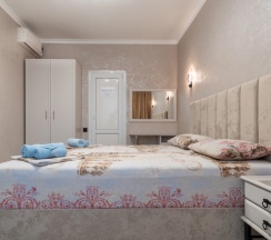 Двухместный номер Standard с балконом и с красивым видом из окна 2 отдельные кровати в Гостевой дом