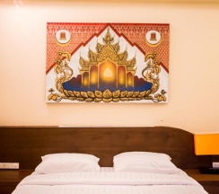 Двухместный номер Superior с видом на бассейн двуспальная кровать в Foresto Sukhothai Guesthome