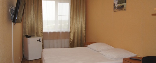 Двухместный номер ЭкономПлюс-2 двуспальная кровать в Радуга