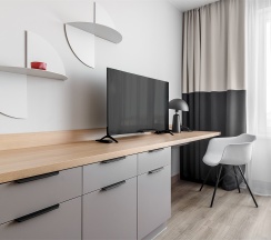 Studio Large 26,3 закатное солнце в Well