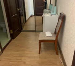 Четырёхместная улучшенная комната с двумя раздельными кроватями и диваном - кроватью в Edem