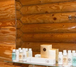 Номер делюкс с 1 двуспальной кроватью в срубе в Таурух