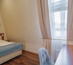 Одноместный номер на мансарде в Forton hotel
