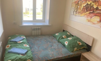 Номер эконом с 1 двуспальной кроватью в На Красноармейском