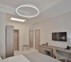 Номер Стандарт с видом на сад двуспальная кровать в Garden Resort