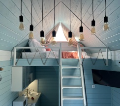 Коттедж Deluxe с балконом в Вербная роща