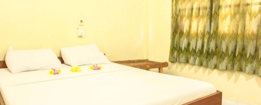 Двухместный номер Standard с красивым видом из окна двуспальная кровать в Bali Manik Beach Inn