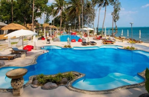 Таиланд, пляж Шелл Фоссил: Курортный отель Villa Cha Cha Krabi Beachfront Resort