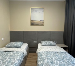 Апартаменты с гостиной и спальней в ЖК "Savin House" в Sibgat Apartments