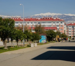Апартаменты стандарт с двуспальной кроватью кв. 102б в Deluxe apartments
