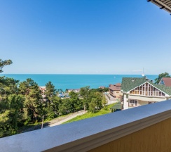 Семейный с балконом с прямым видом на море в Aqualife