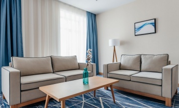 Двухместный полулюкс двуспальная кровать в Ramada by Wyndham