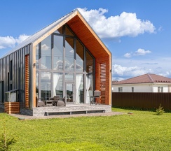 Апартаменты с 3 комнатами с балконом в Barns Village