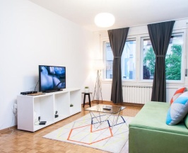 Апартаменты с 2 комнатами с балконом в ZigZag Belgrade