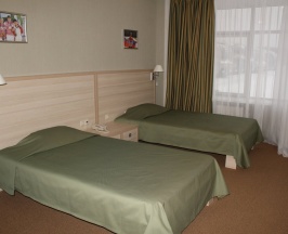 Двухместный номер Standard с красивым видом из окна двуспальная кровать в РМ ШОР по легкой атлетике