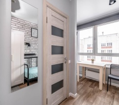 1-комнатные апартаменты студия 5.3 в Apartments Private (Апартментс Прайвит) на улице Цимлянская