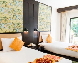 Двухместный номер Grand Deluxe Pool Access 2 отдельные кровати в Курорт Nipa Resort