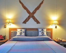 Двухместный номер Deluxe двуспальная кровать в Mae Yom Palace Hotel