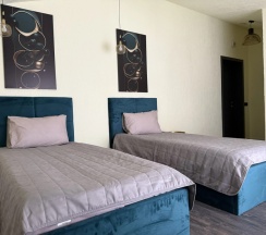 Двухместный номер Standard с красивым видом из окна 2 отдельные кровати в Уютное место