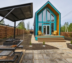 House 4 | Банный чан на территории в Берёзовая роща