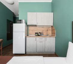 Стандарт 24 кв.м. c кухней | 2 отдельные кровати в Имеретинский