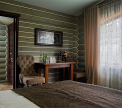 Шале с большой двухспальной кроватью в Софийские вершины